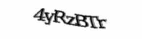 Security check image, please type the characters shown